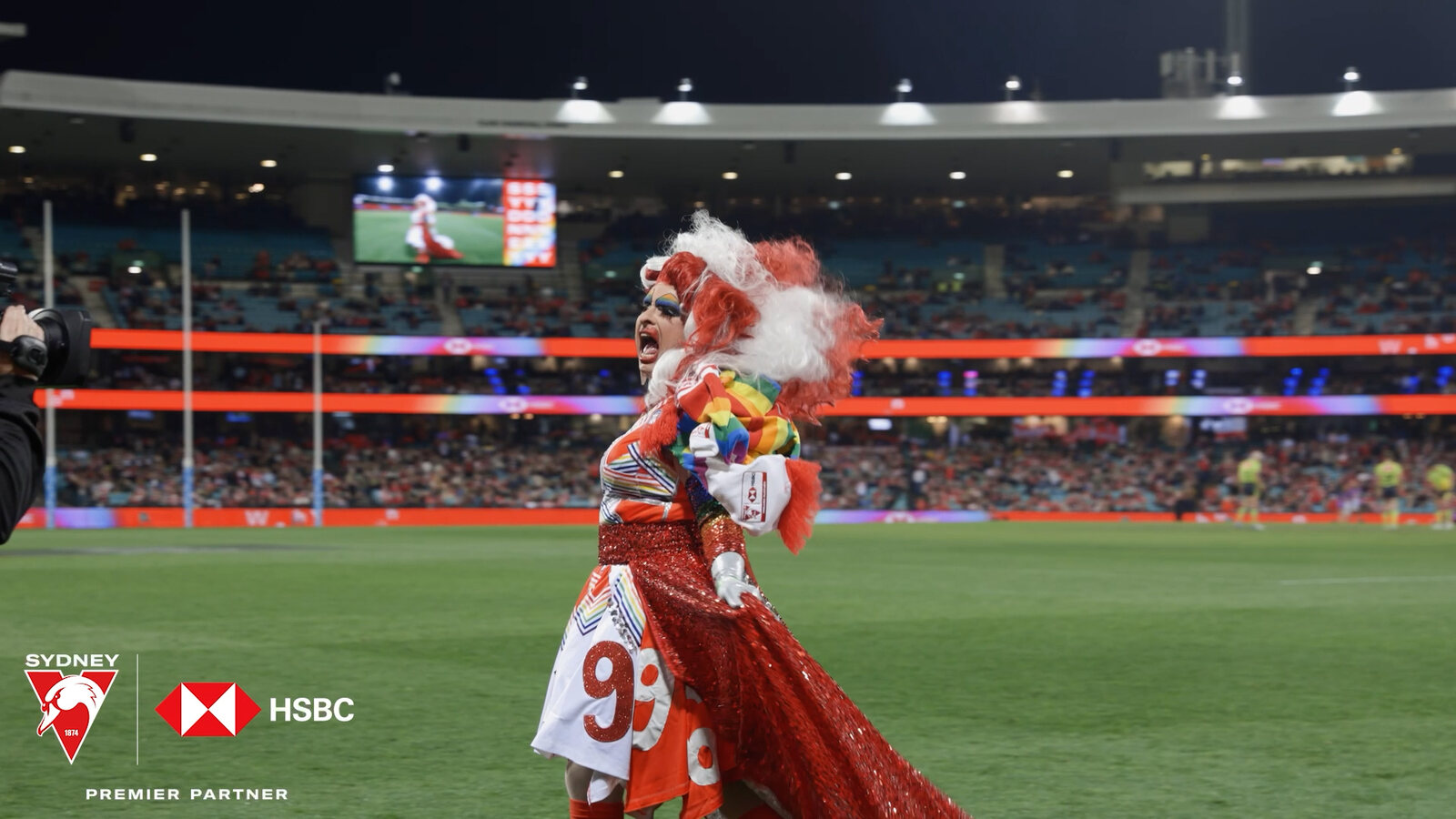 Sydney Swans × HSBC Pride Game film by Franco Media